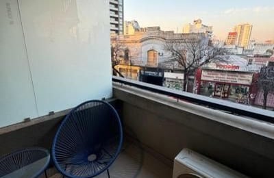 Rent of a bright modern 2-room apartment, 59 m², Buenos Aires, Argentina